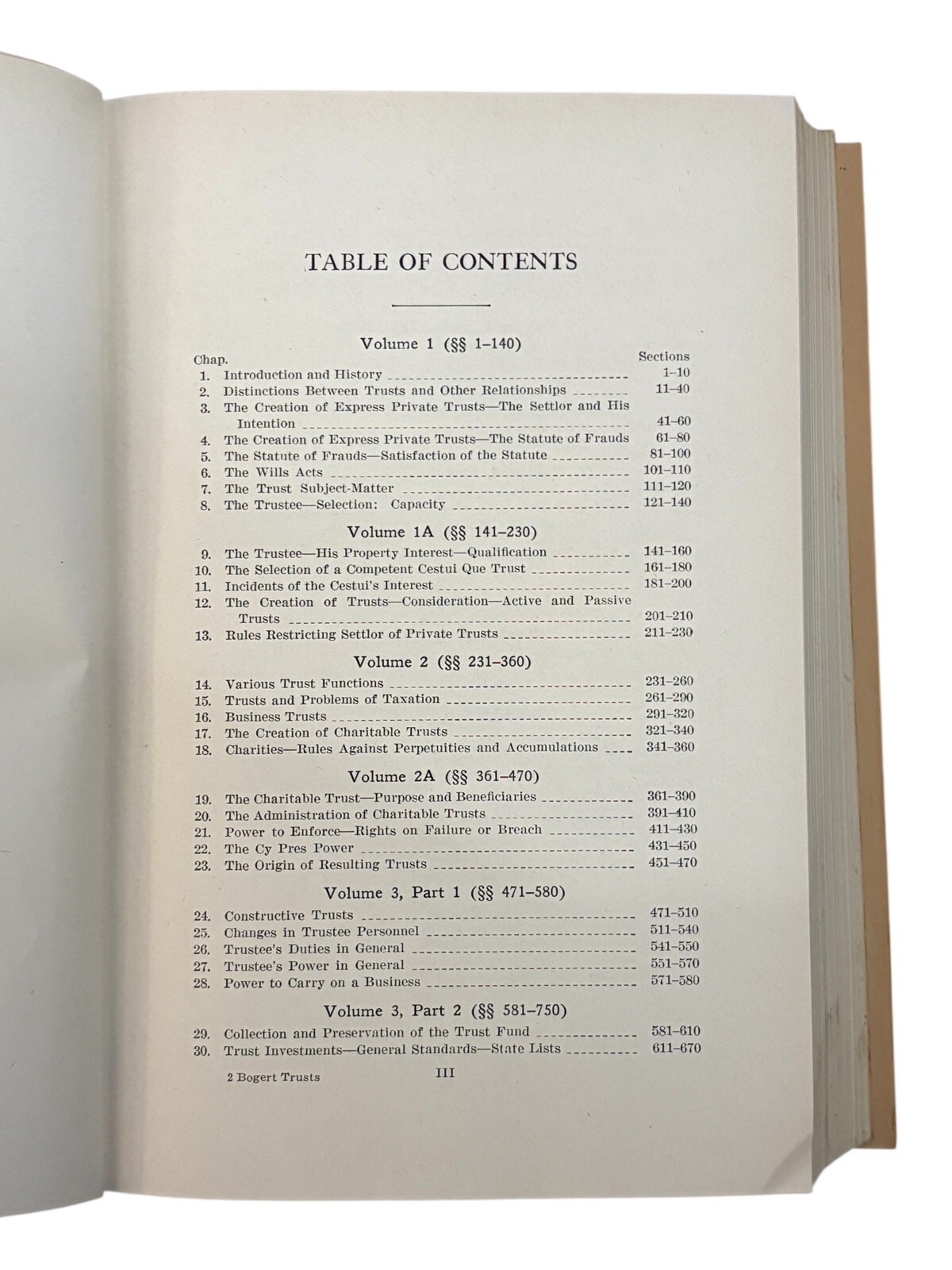 Bogert Trust And Trustees Sections 231 To 360 Copyright 1953