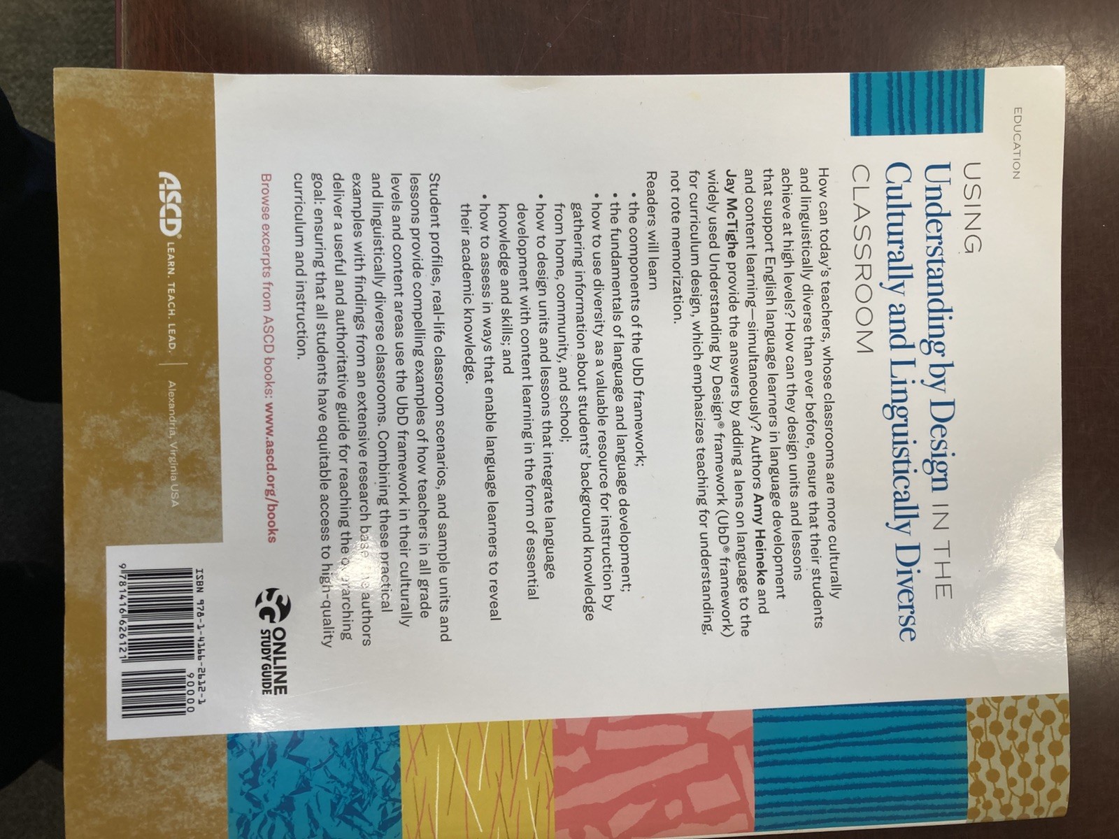 Using Understanding by Design in the Culturally and Linguistically Diverse C…