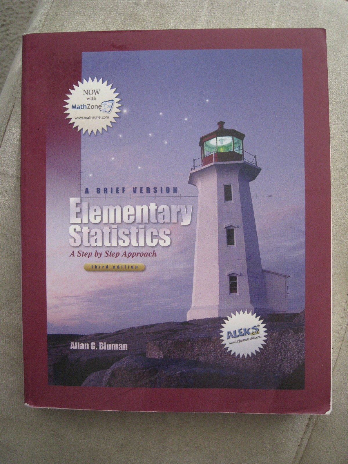 Elementary Statistics: A Brief Version (3rd Edition)