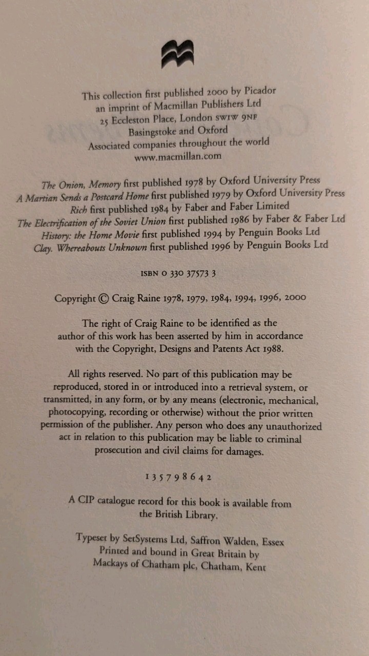 Collected poems, 1978-1999