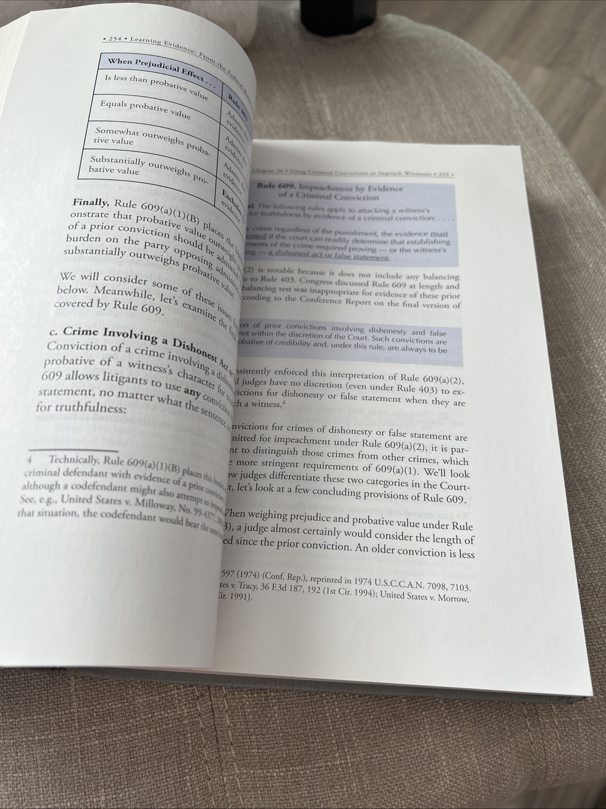 LEARNING EVIDENCE From the Federal Rules to the Courtroom 3rd Edition Hardcover