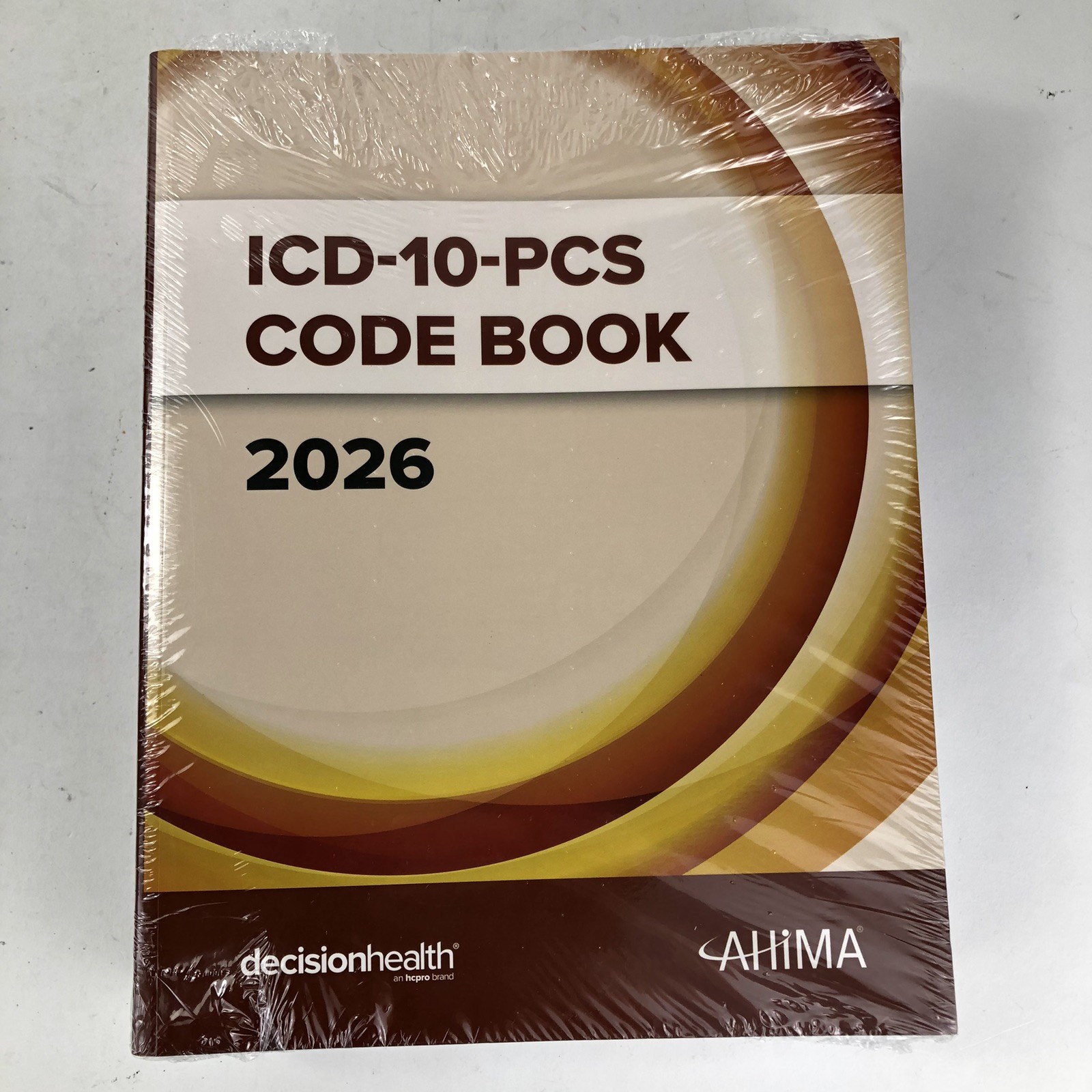 ICD-10-PCS Code Book 2026 Paperback by AHiMA Decision Health New Sealed