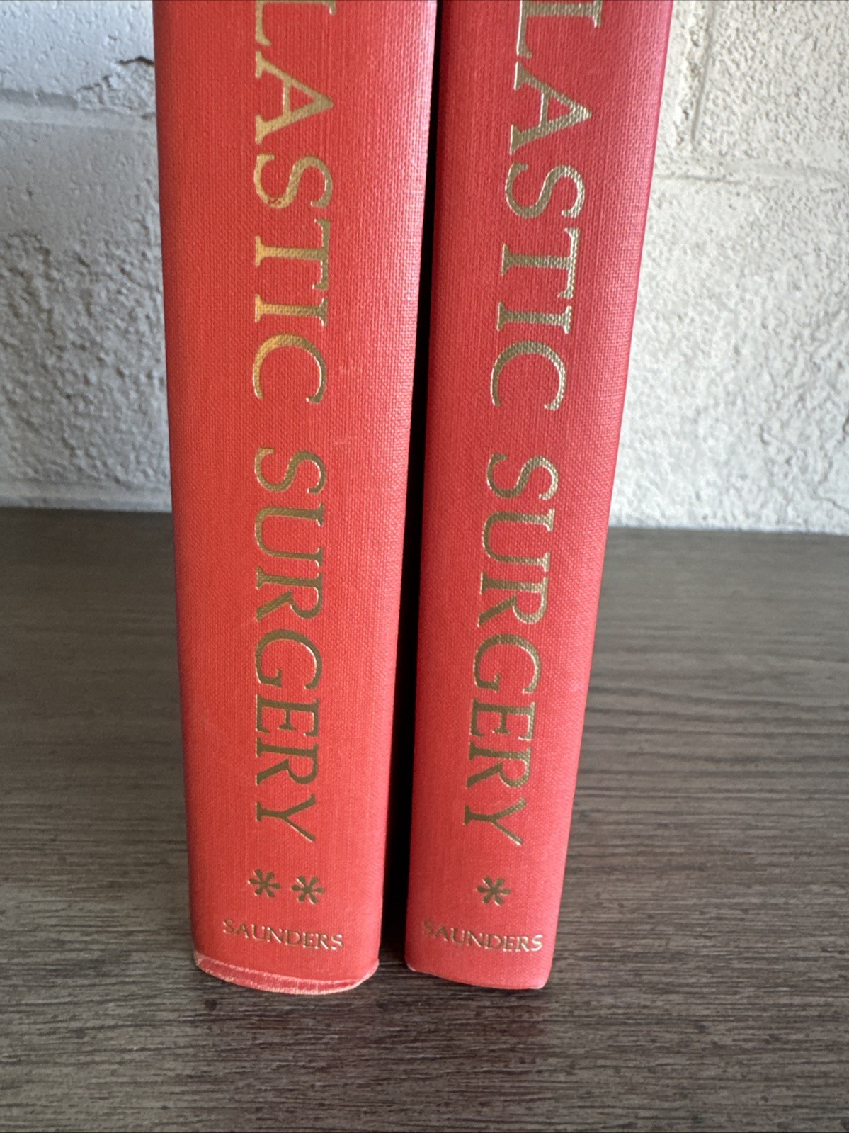 Aesthetic Plastic Surgery 2 Vol Set Thomas Rees 1980 Saunders Hardcover NICE