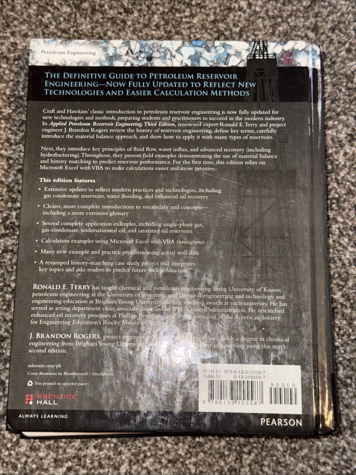 Applied Petroleum Reservoir Engineering by Ronald Terry and J. Rogers (2014,…