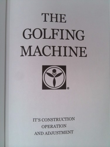 The Golfing Machine Edition 7.2 Soft Cover Only by Homer Kelley