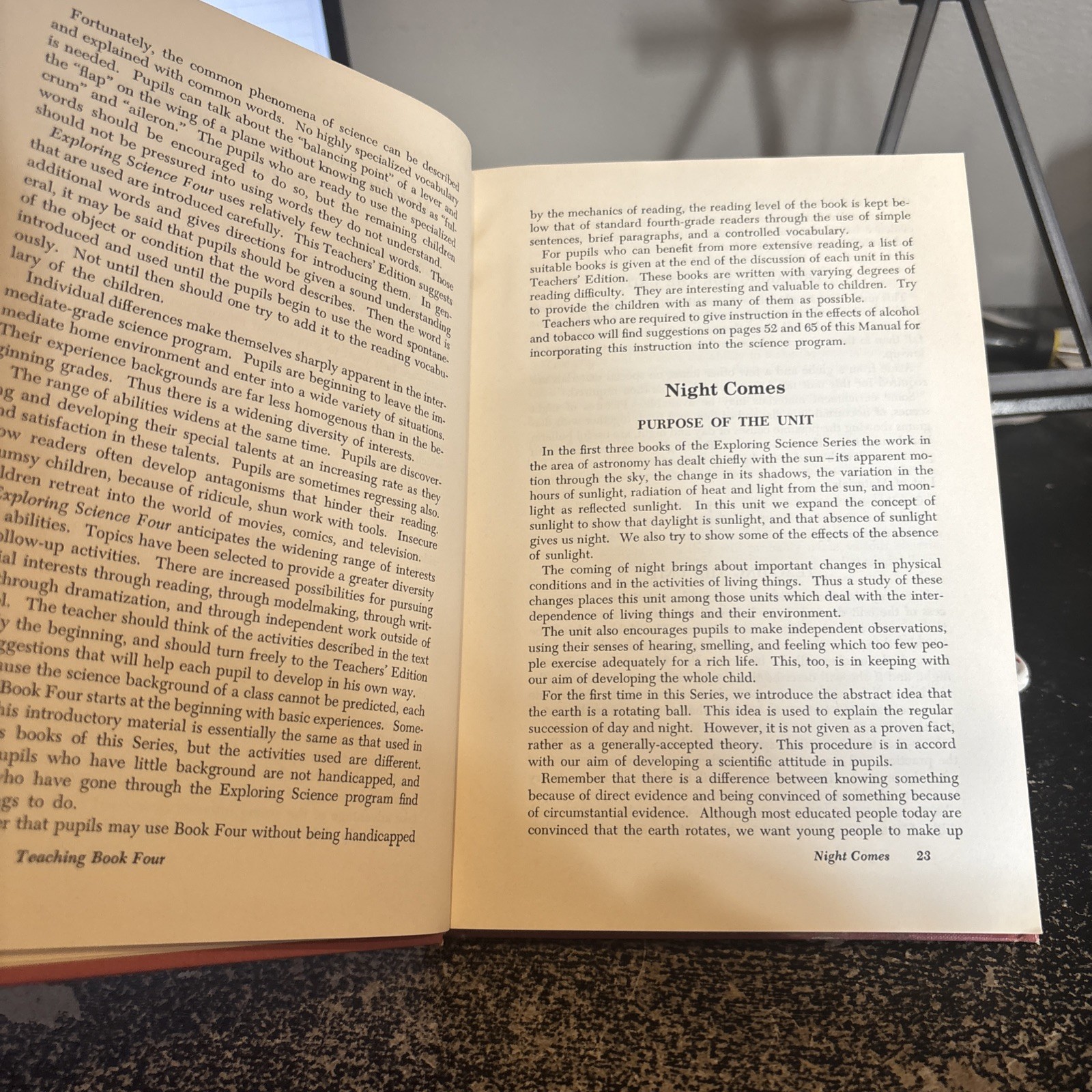 Exploring Science 4: Teachers Edition. By Thurber 1960 HC